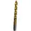 Thumbnail: Crescent/Nicholson Inches Titanium Nitride Drill Bit