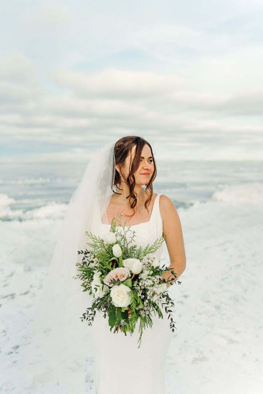 megan Enderle Bride