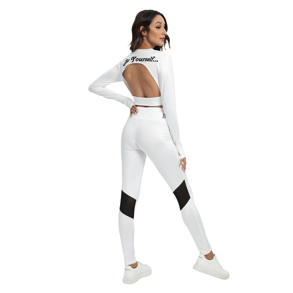 Thumbnail: ParadiseTee.s Women's Sport Set With Backless Top And Leggings