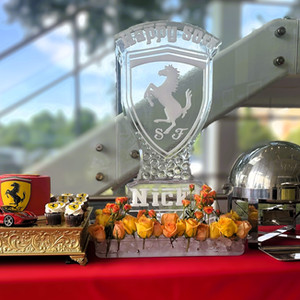 Ferrari's  celebration