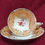 Thumbnail: Salmon Handpainted H&R Daniel Cup and Saucer