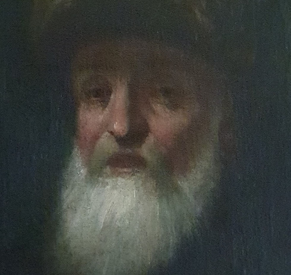 Thumbnail: 1780s Rembrandt Style Painting Rabbi