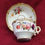 Thumbnail: White Handpainted H&R Daniel Cup and Saucer