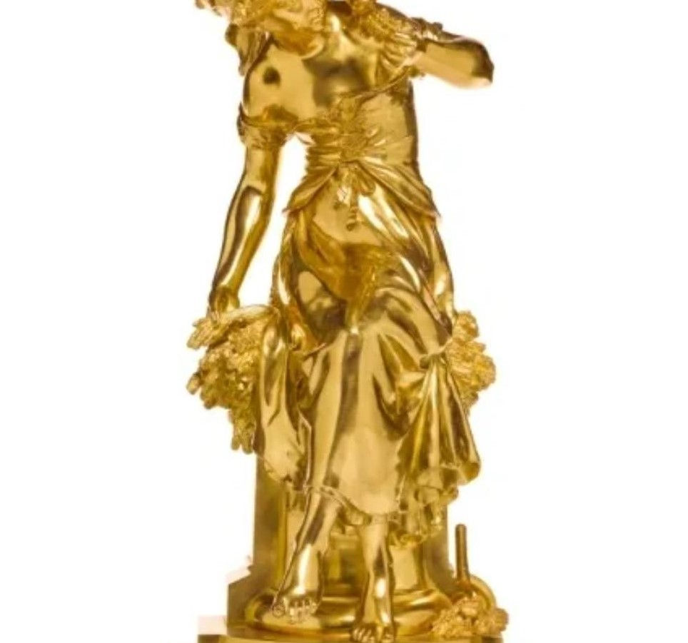 Thumbnail: A Young Maiden Feeding A Bird