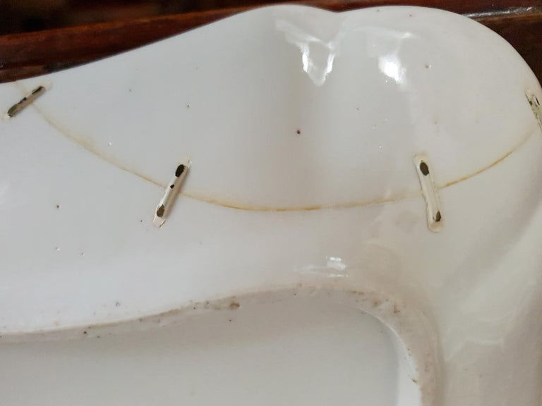 Thumbnail: Coalport Hand Painted Salmon Dessert Service