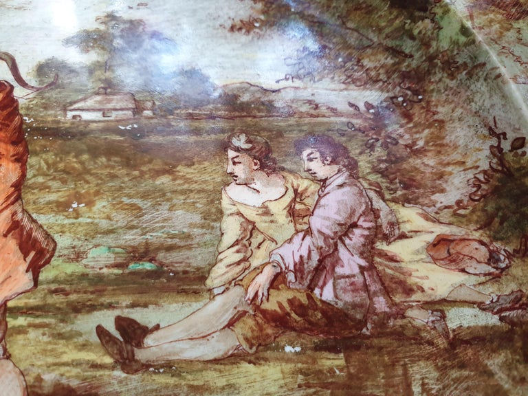 Thumbnail: Wedgwood Handpainted Signed Platter