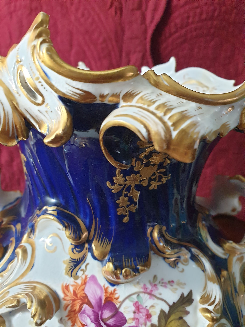 Thumbnail: Coalport  Exhibition Impressive Decorative Vase