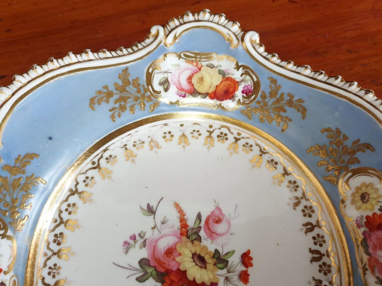 Thumbnail: Coalport Georgian Handpainted Dessert Service