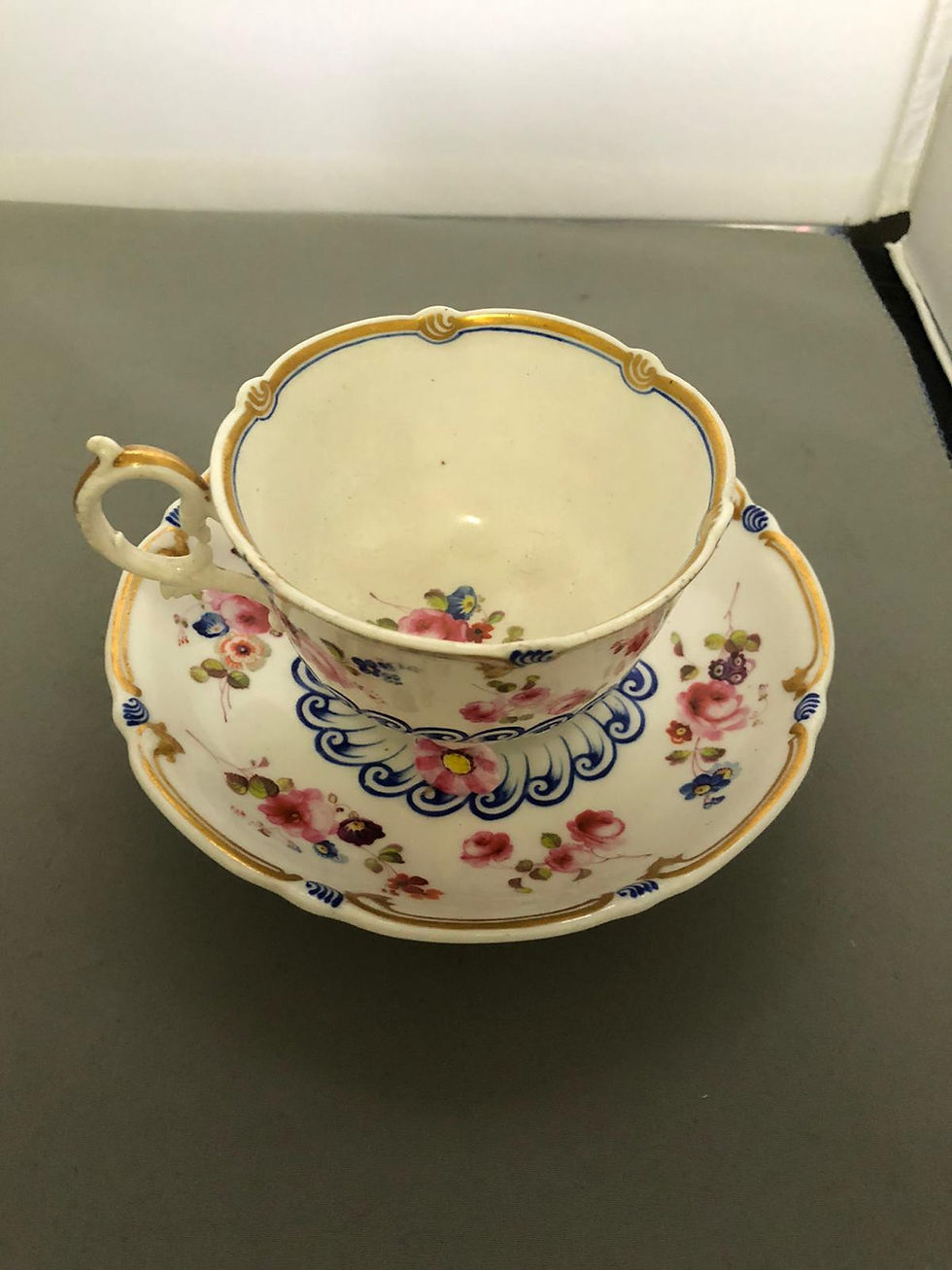 Thumbnail: RARE DAISY WHEEL CUP & SAUCER