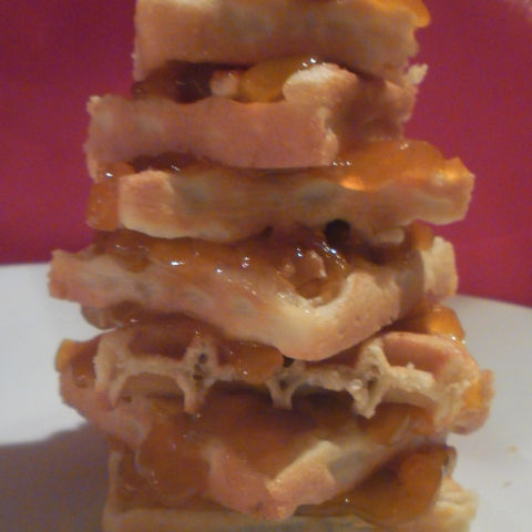 Édesburgonyás gofri