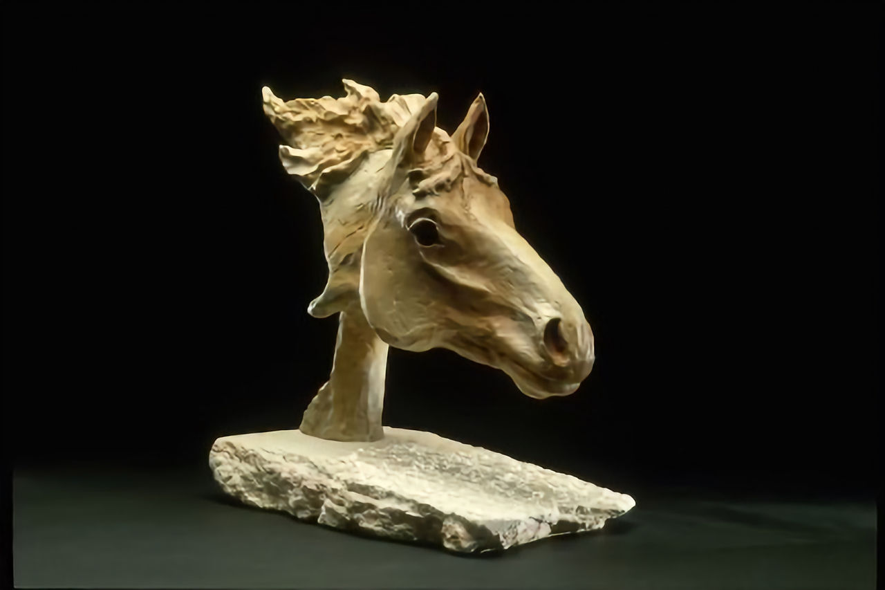 Bronze Equine Sculpture by Laura A. Mehmert, as featured in the Winter 2024 issue of EquuStyle Art & Travel Magazine at equustyle.com