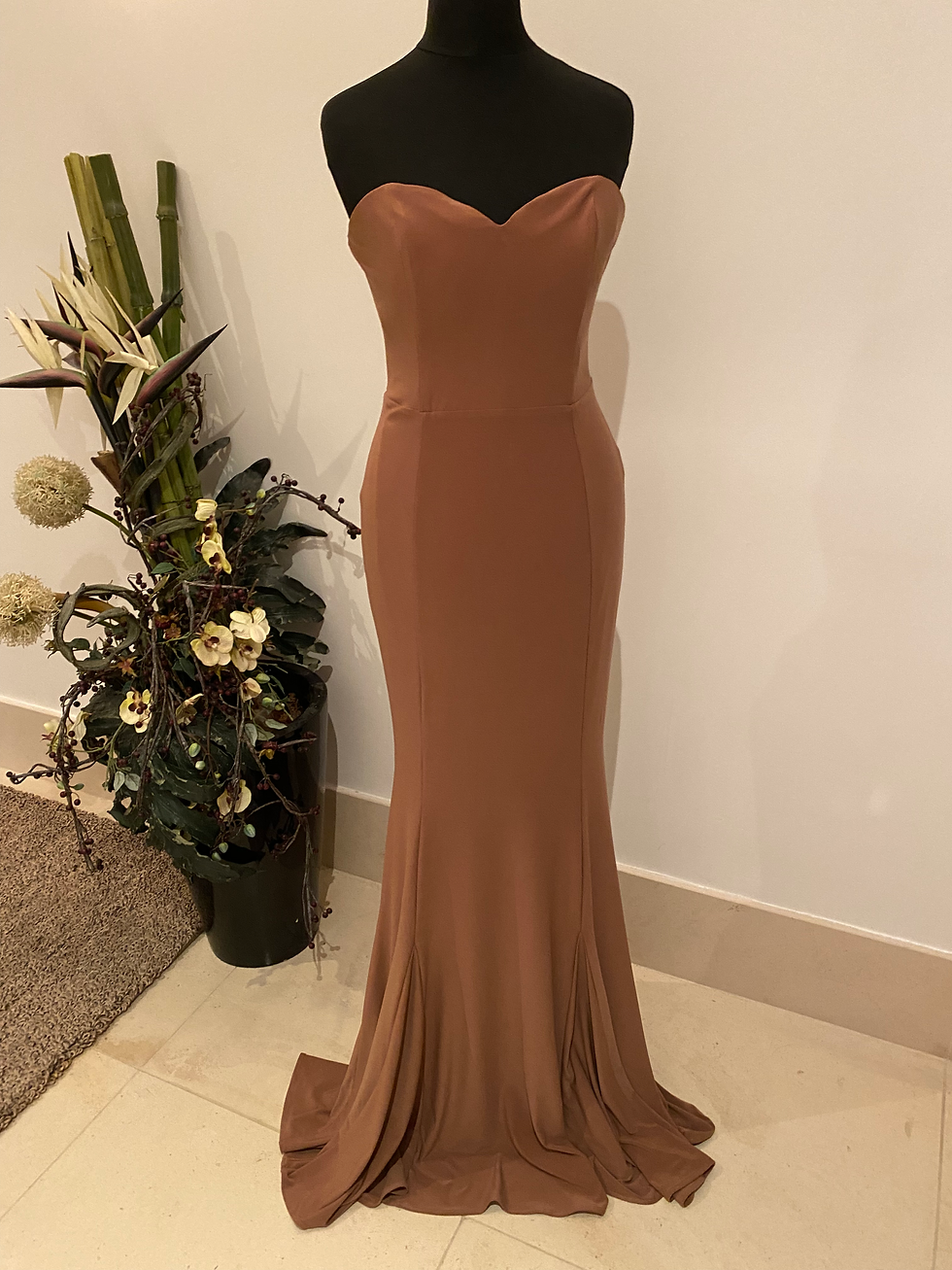 Beige Dress