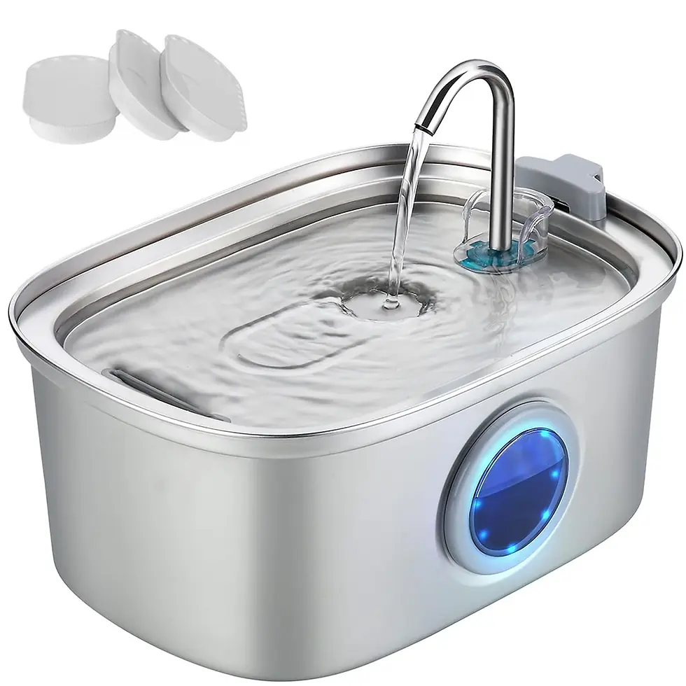 Thumbnail: Stainless Steel Pet Water Fountain