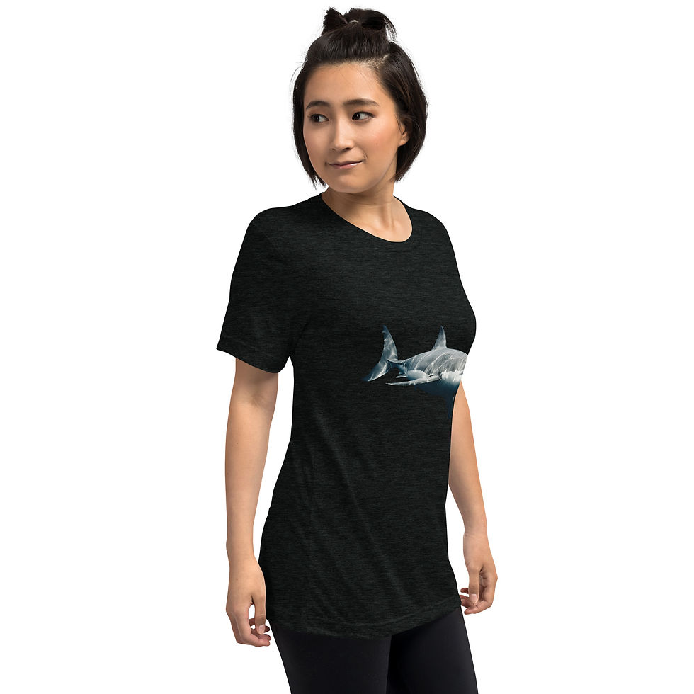 Thumbnail: Shark Profile TMA Photo short sleeve t-shirt