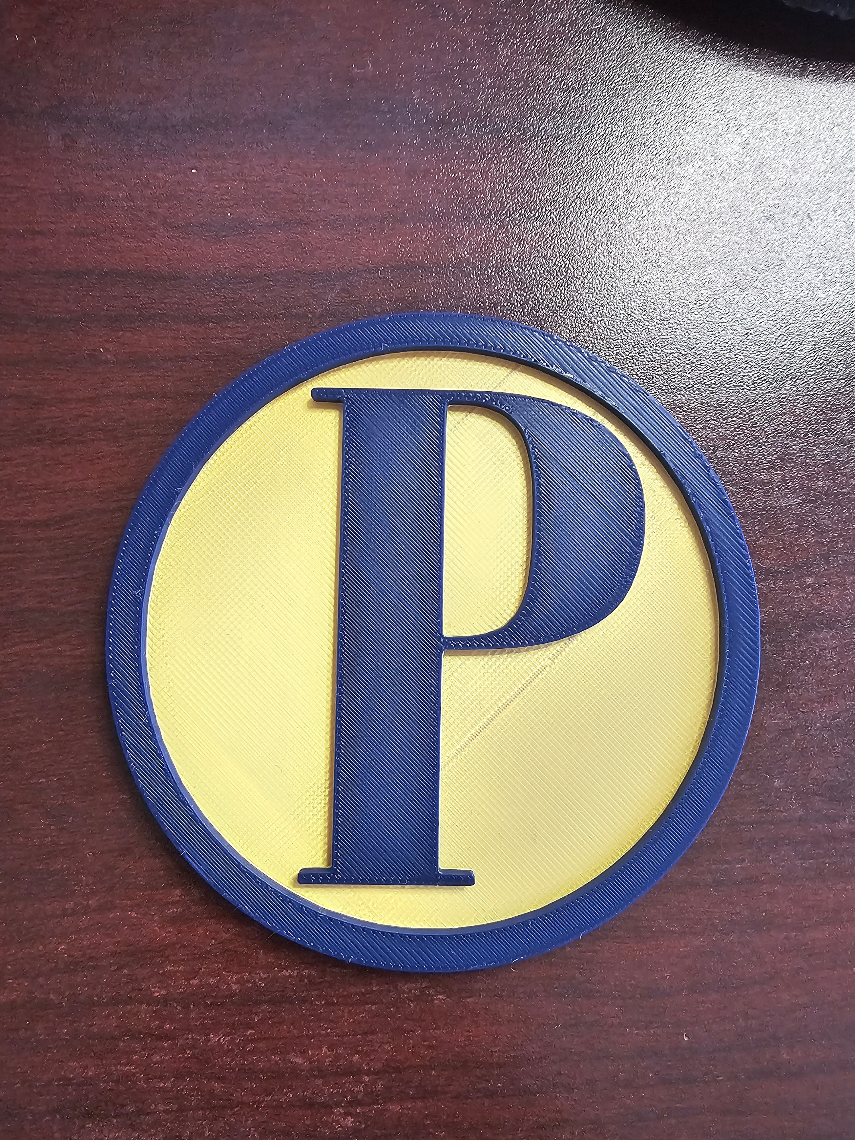 Set of Four Monogram Coasters - Style #1 