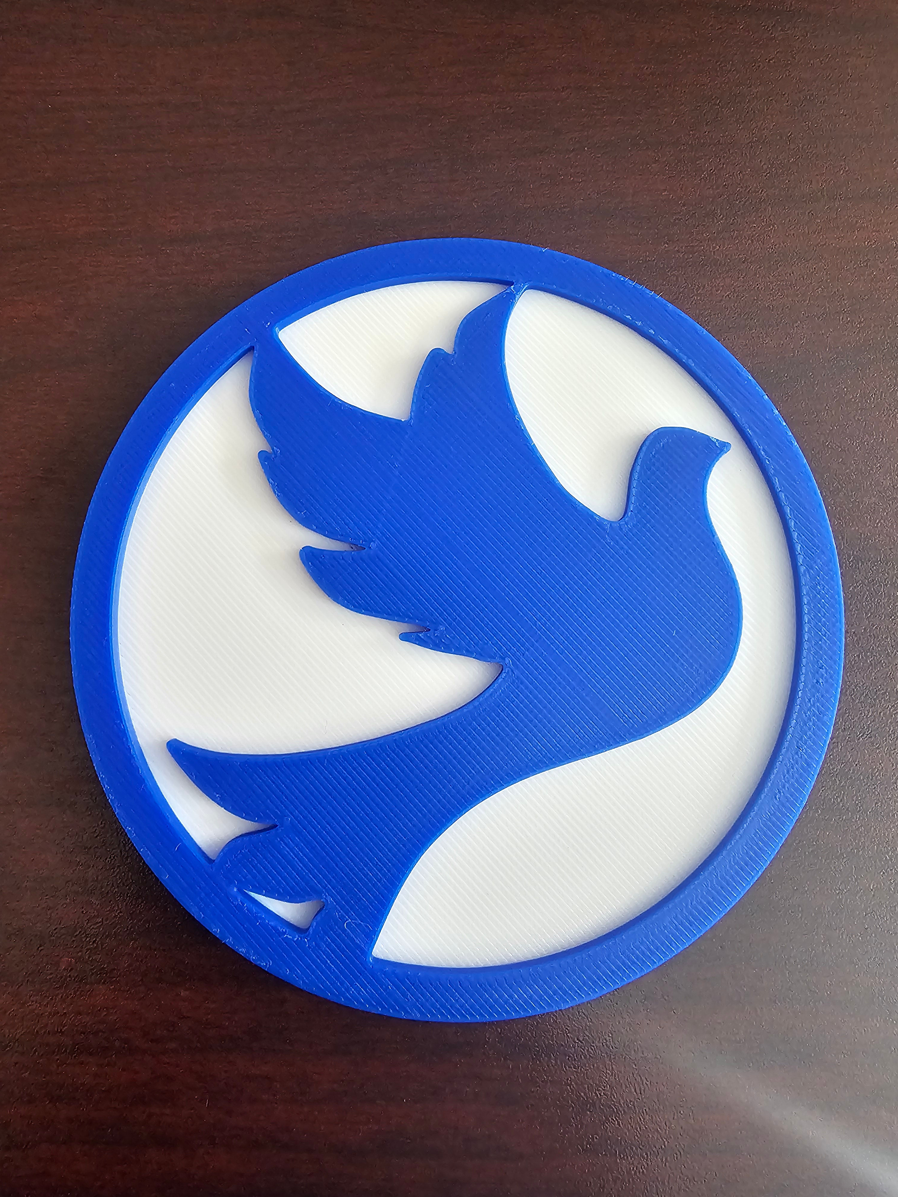 Set of Four Dove Coasters