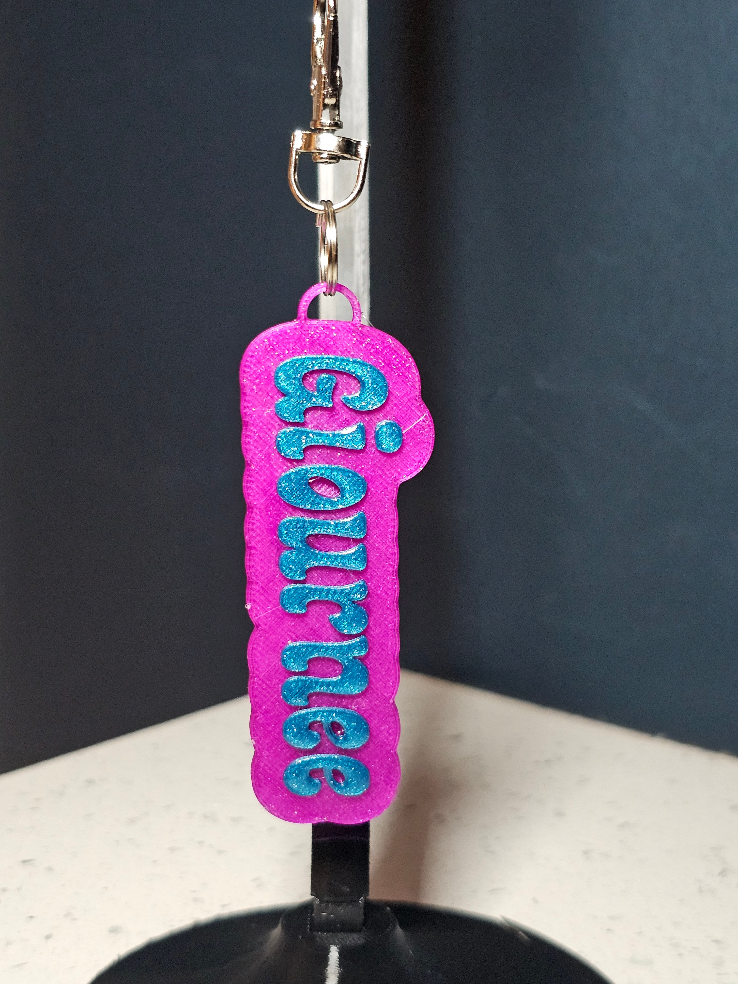 Custom Name Keychain #2