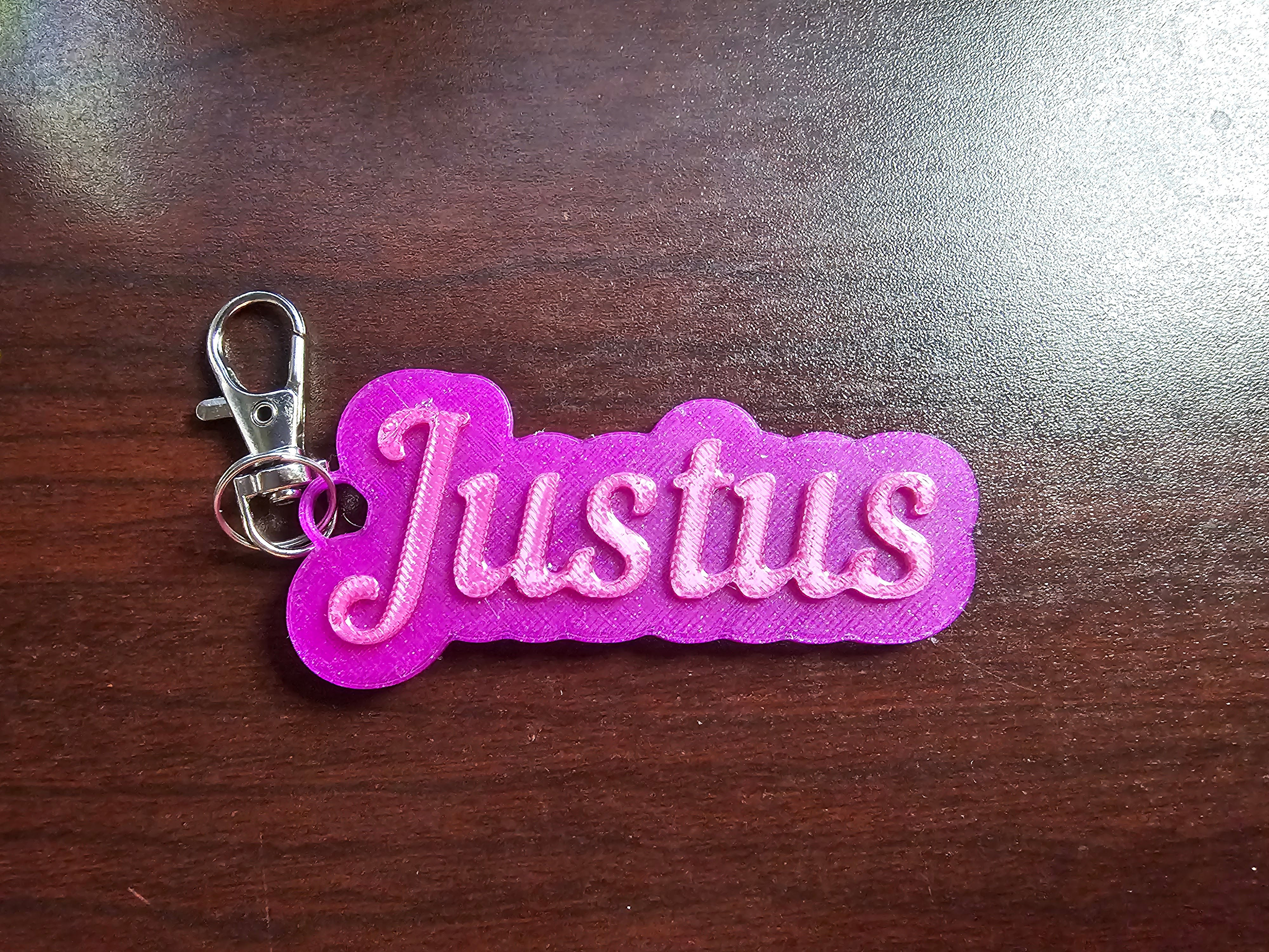 Custom Name Keychain #1