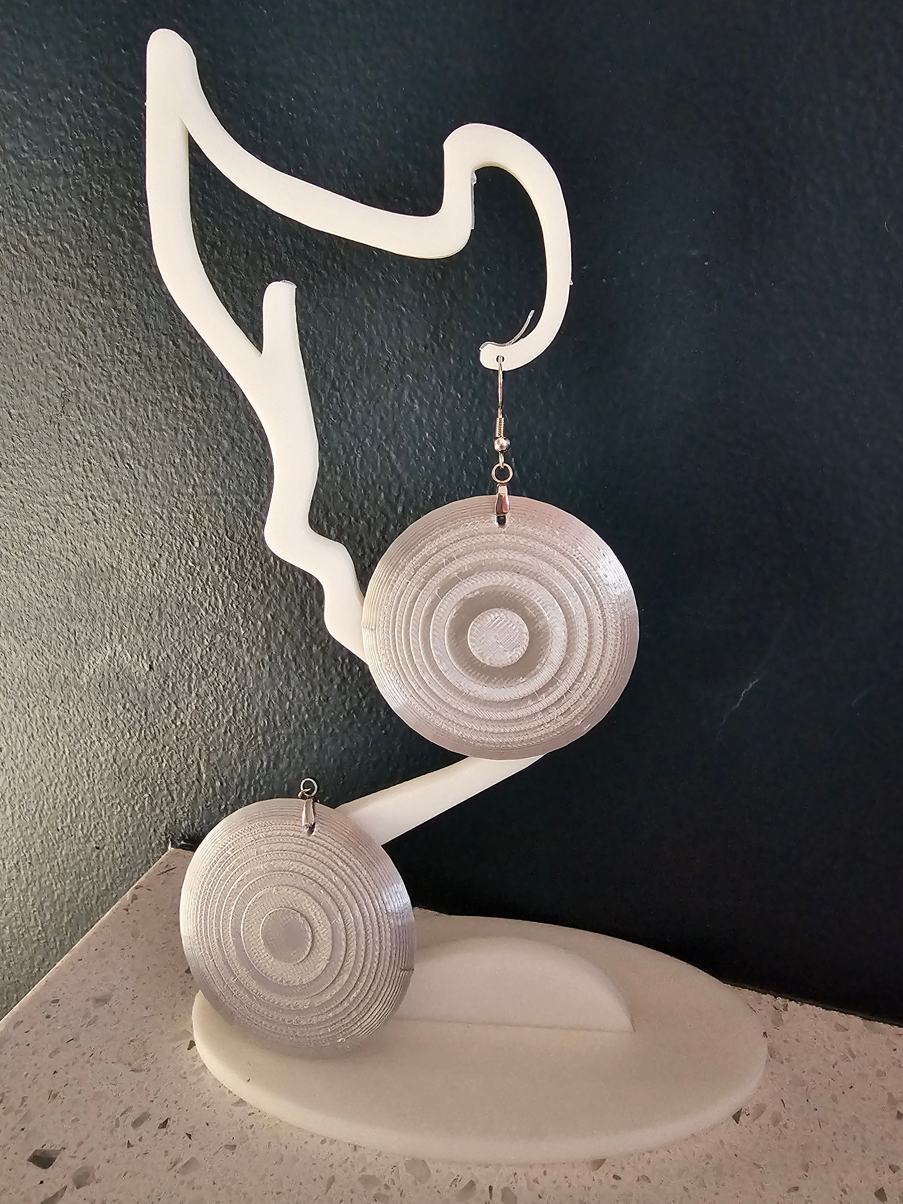 Dome Disk Earrings