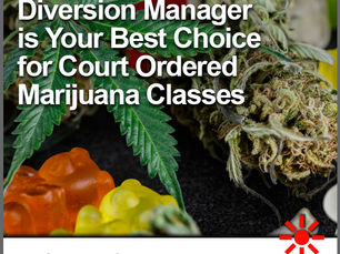 Diversion Manager is Your Best Choice for Court Ordered Marijuana Classes