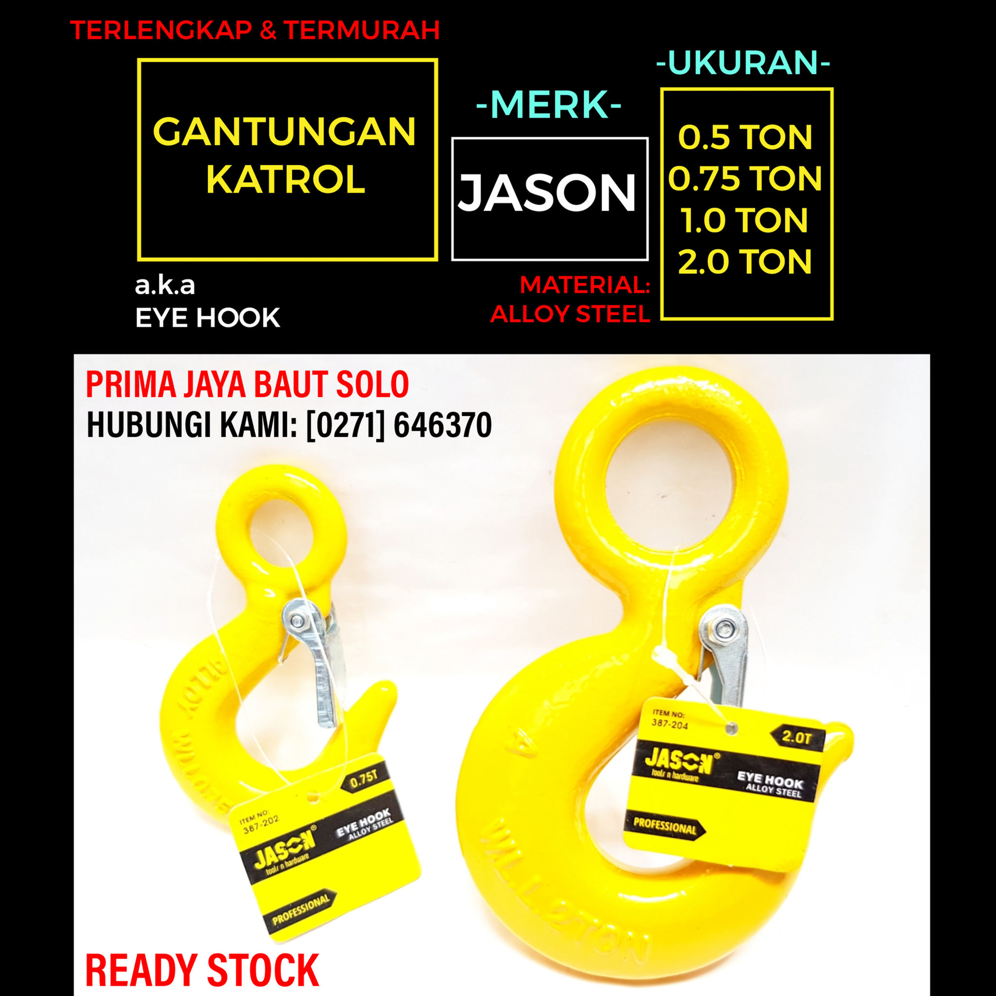 GANTUNGAN KATROL - JASON