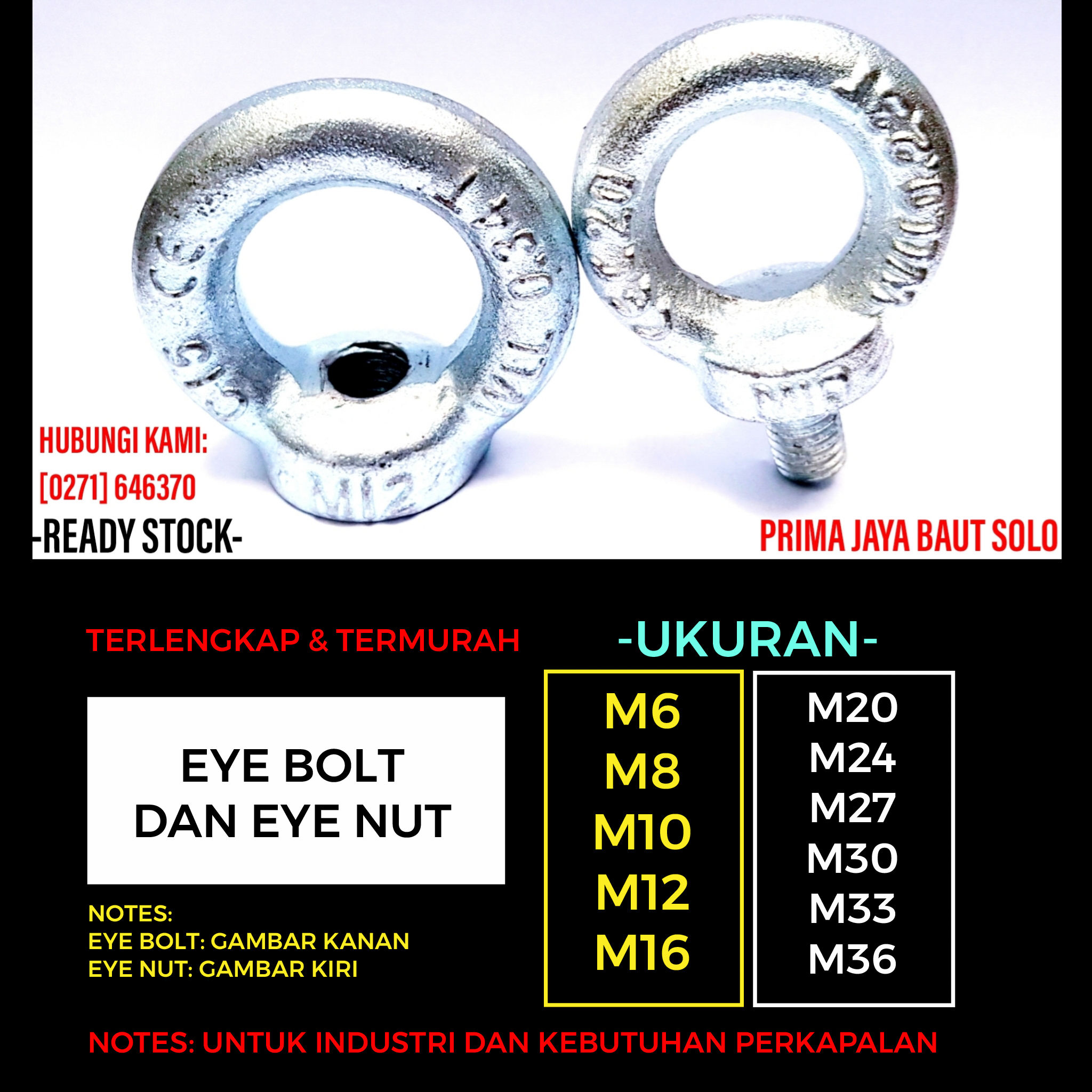 EYE NUT (MUR) [MM]