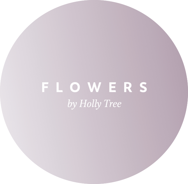 Flowers by Holly Tree