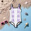 Thumbnail: HPA All-Over Print Kids Swimsuit
