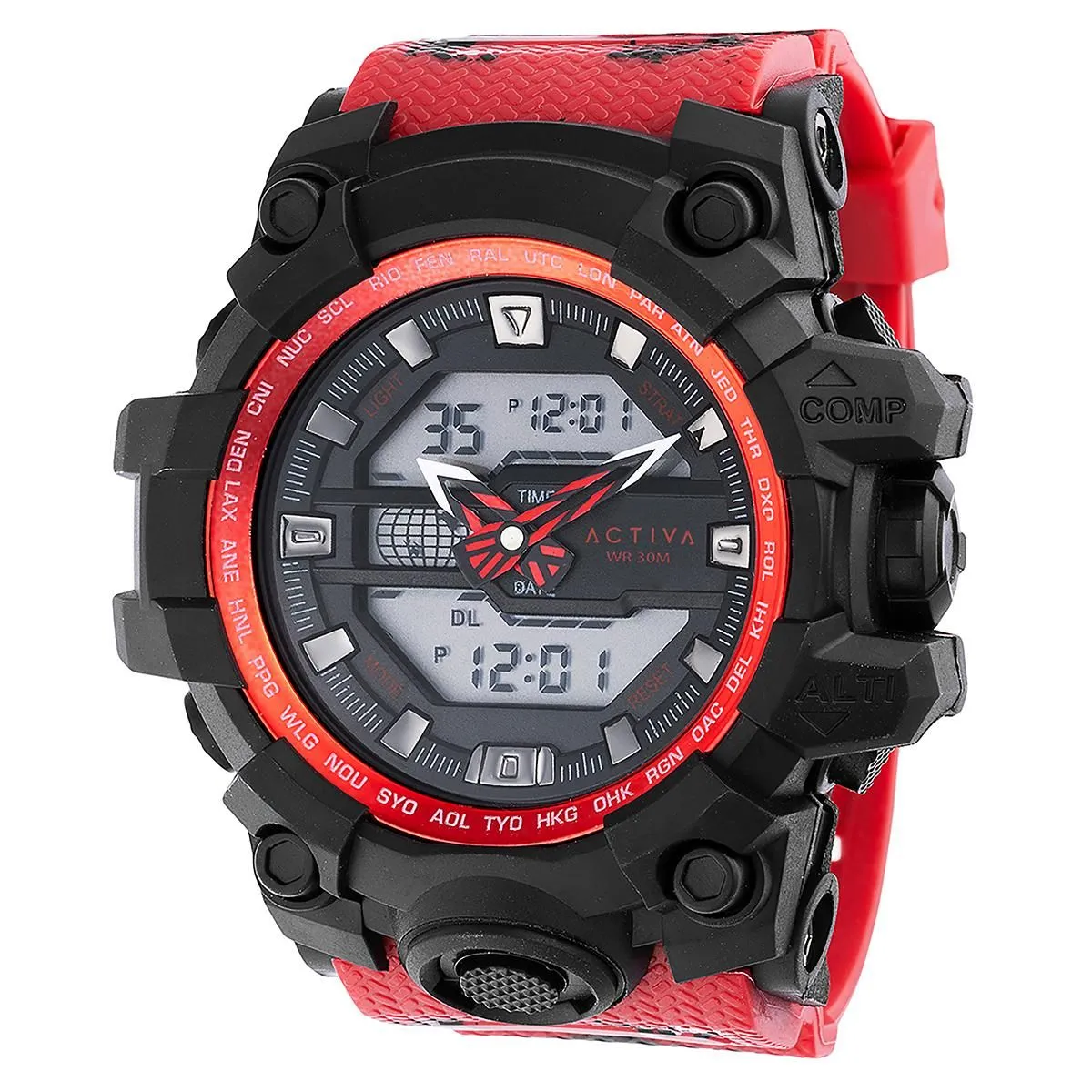 Activa Neo X Invicta Men's Watch - 55mm, Red (ACW428-005)