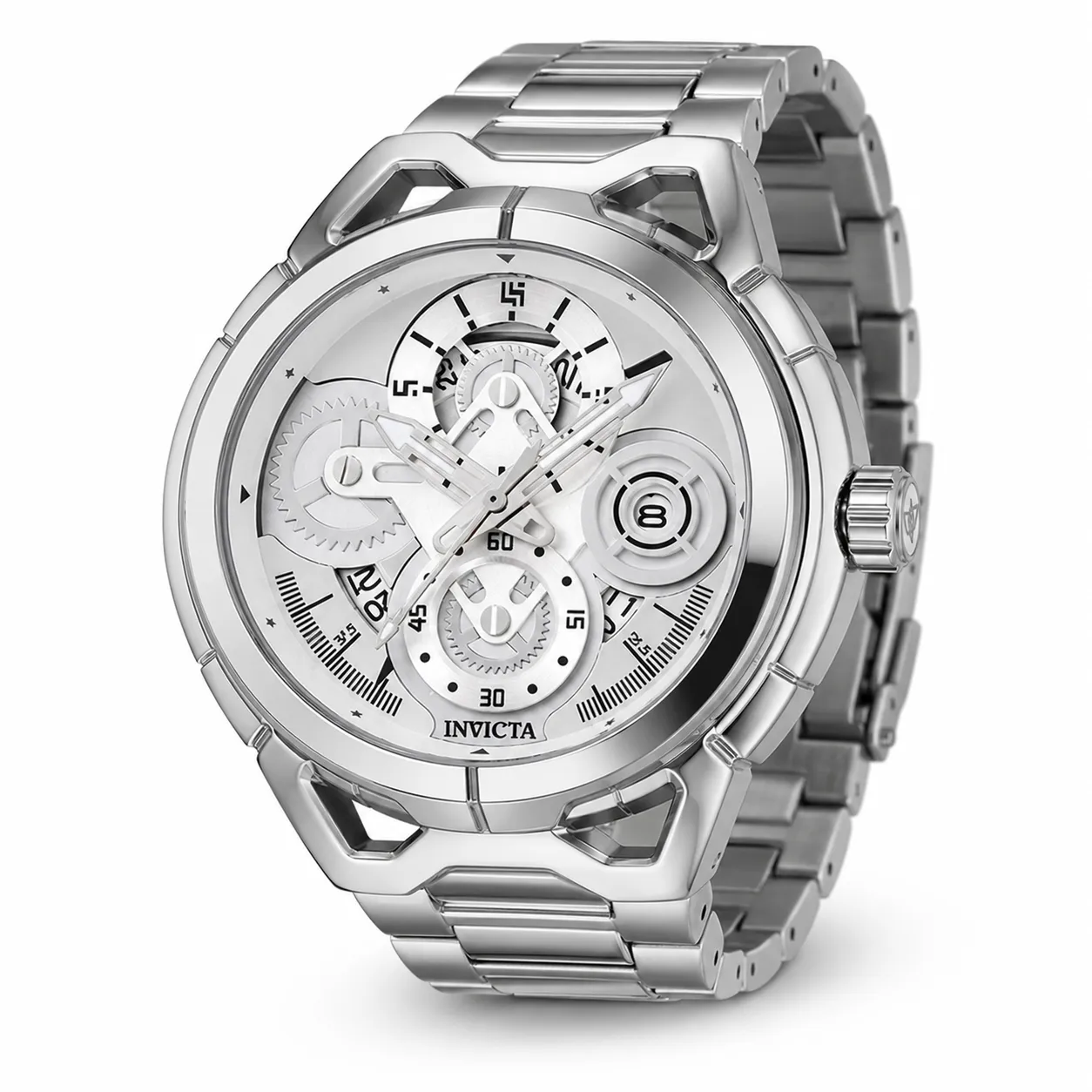 Invicta S1 Rally Men's Watch - 44mm, Silver (79011)