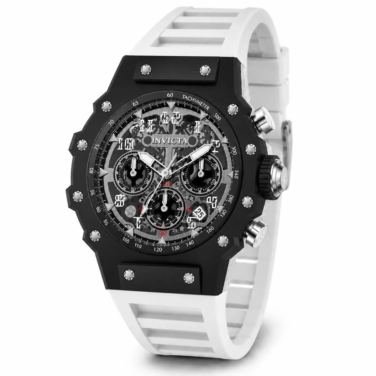 Invicta Racing Vaulthan Men's Watch - 44mm, White (69675)