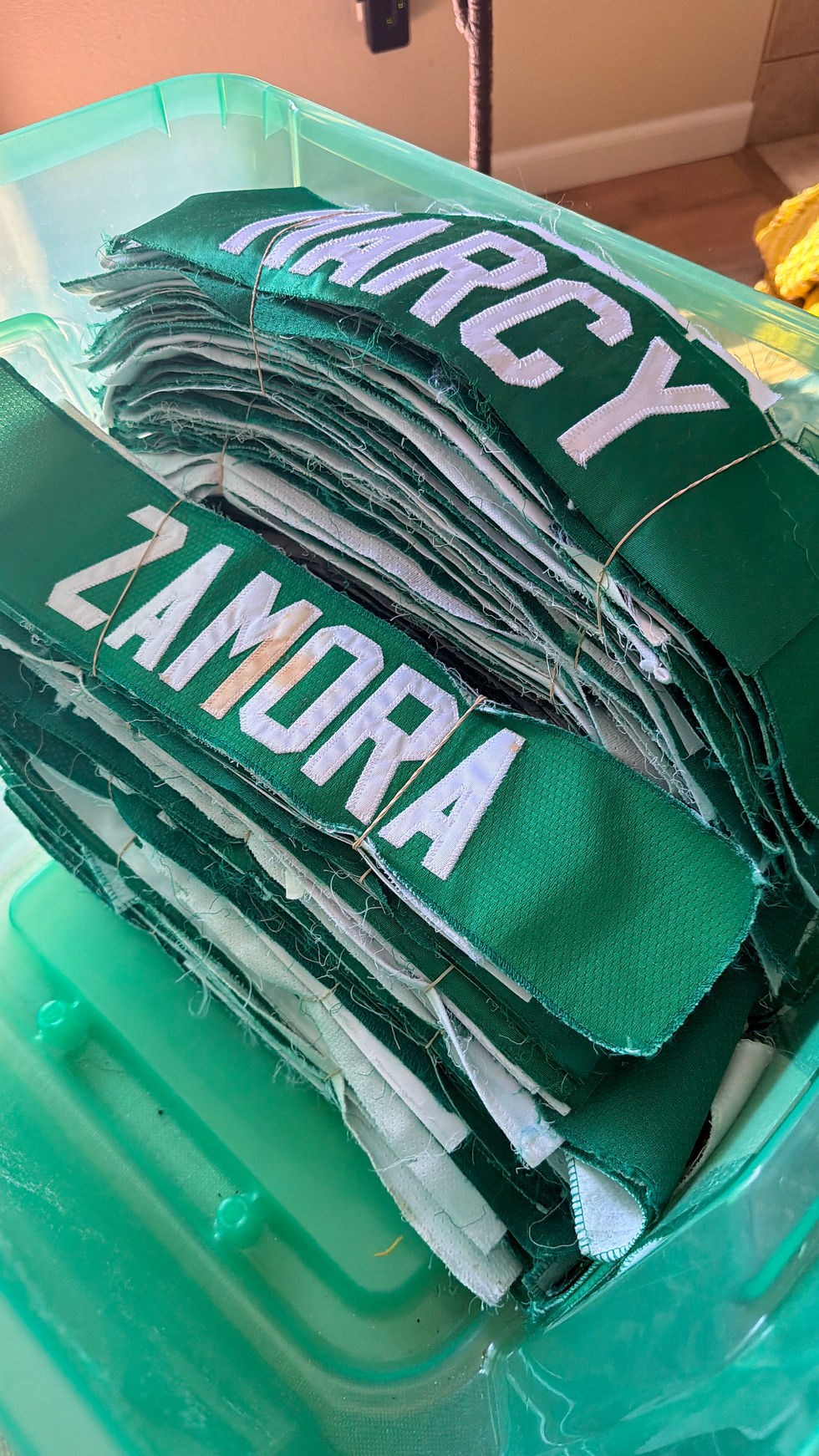 Thumbnail: Seattle Totems Jersey Name Bars: HOME & AWAY SETS