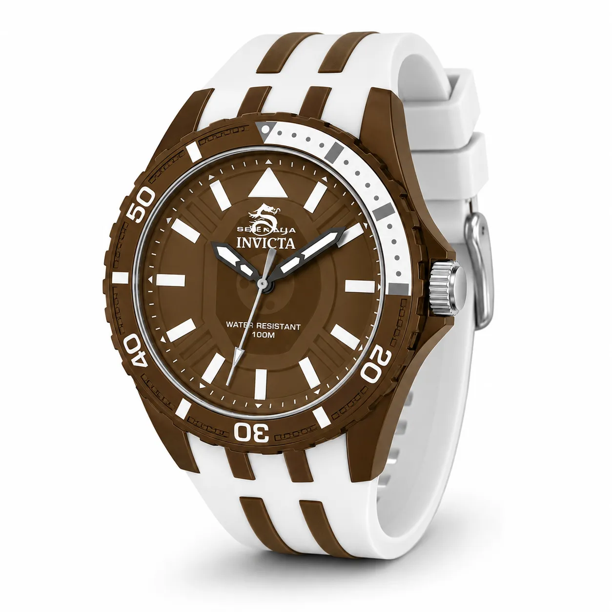 Invicta Subaqua Men's Watch - 44mm, Dark Brown (70034)