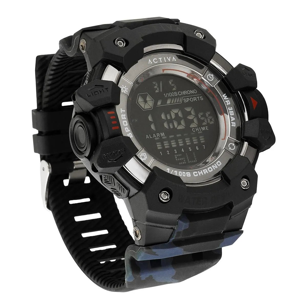Activa Armour X Invicta Men's Digital Watch - 50mm. Camouflage. (ACW8050MC-003)