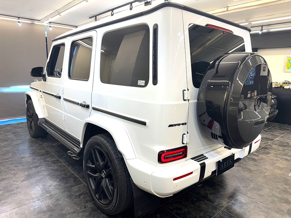 サムネイル： 2024モデル メルセデスAMG　G63マヌファクトゥーアプログラムプラス オパリスホワイト