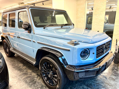 《ご成約御礼》2021モデル メルセデスベンツG400d マヌファクトゥーアED プロフェッショナルブルー