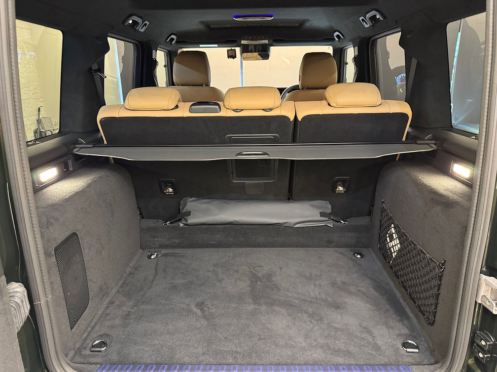 サムネイル： 2025モデル メルセデスAMG G63(ISG)MP202502 オリーブ/カタラナベージュ右H