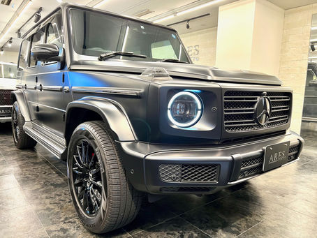 《ご成約御礼》2022モデル メルセデスベンツG400dエディションマグノナイトブラック電動ステップ-5,000㎞