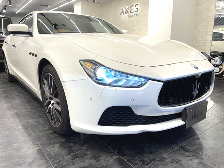 【ご成約御礼】2015モデル マセラティギブリS