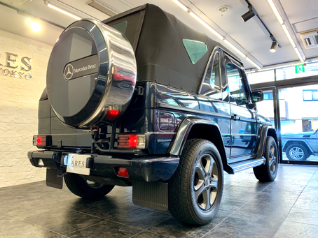 《ご成約御礼》1999モデル メルセデスベンツG320カブリオ正規ディーラー車