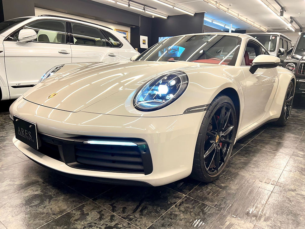 サムネイル： 2019モデル ポルシェ911(Type992)カレラS 左Hクレヨン 新車並行1オーナー