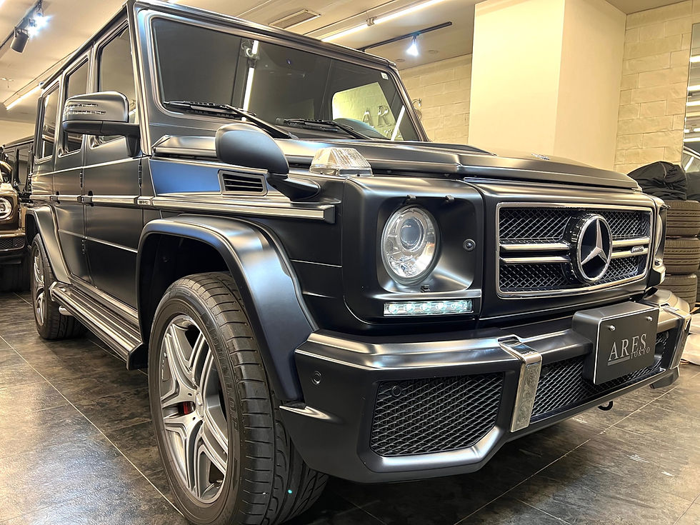 サムネイル： 2014モデル  メルセデスAMG  Ｇ63ロングデジーノエクスクルーシブ マグノナイトブラック 法人様1オーナー  カーボンインテリア