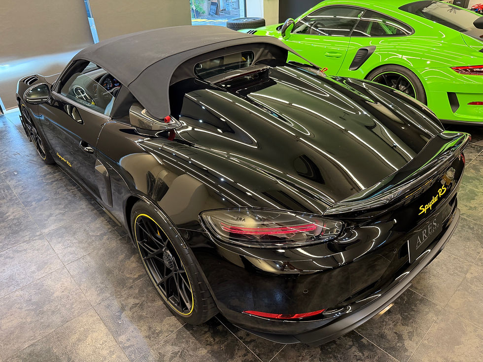 サムネイル： 2025モデル ポルシェ718スパイダーRSヴァイザッハPKG