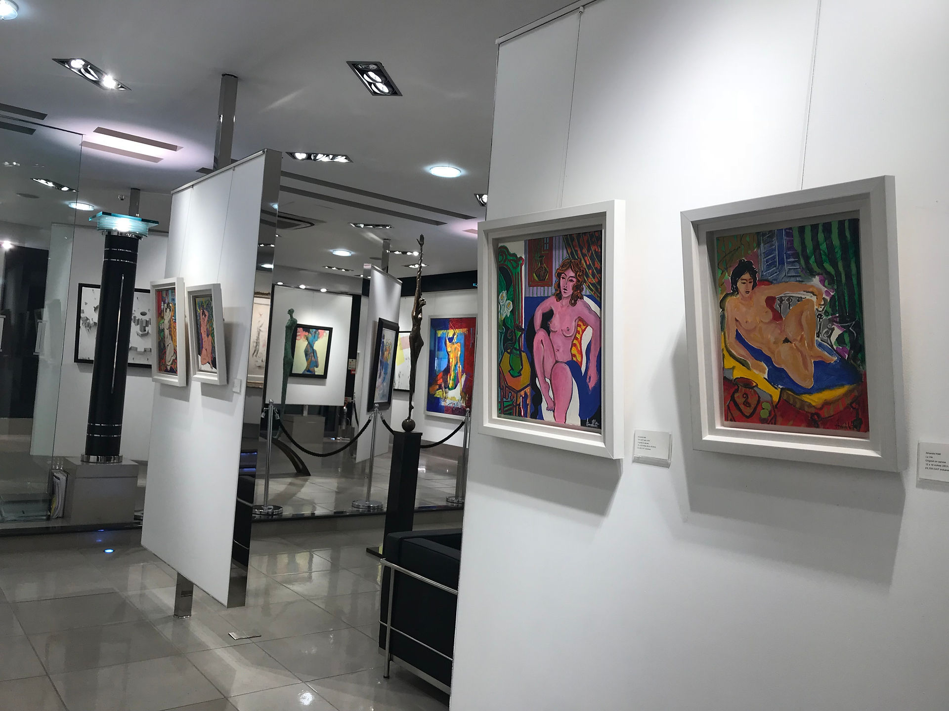 A view of the gallery