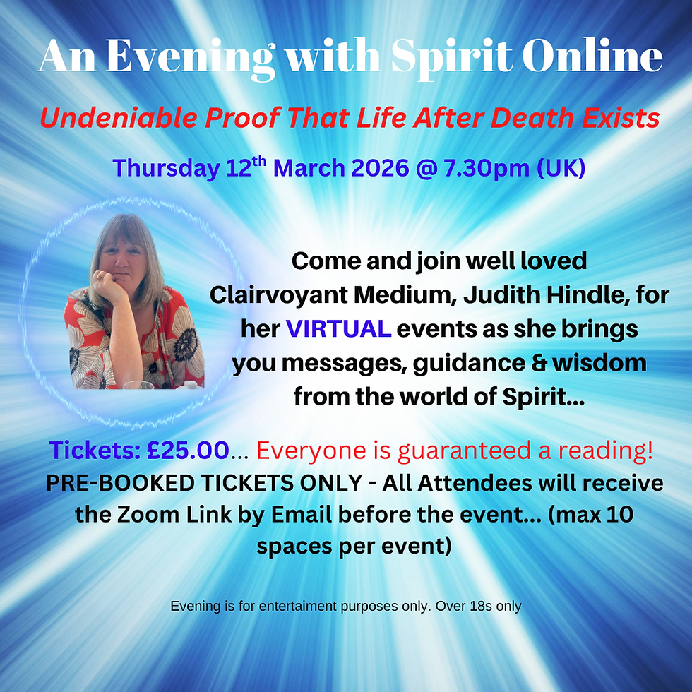 An Evening With Spirit Online