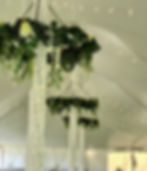 Custom Greenery Chandeliers