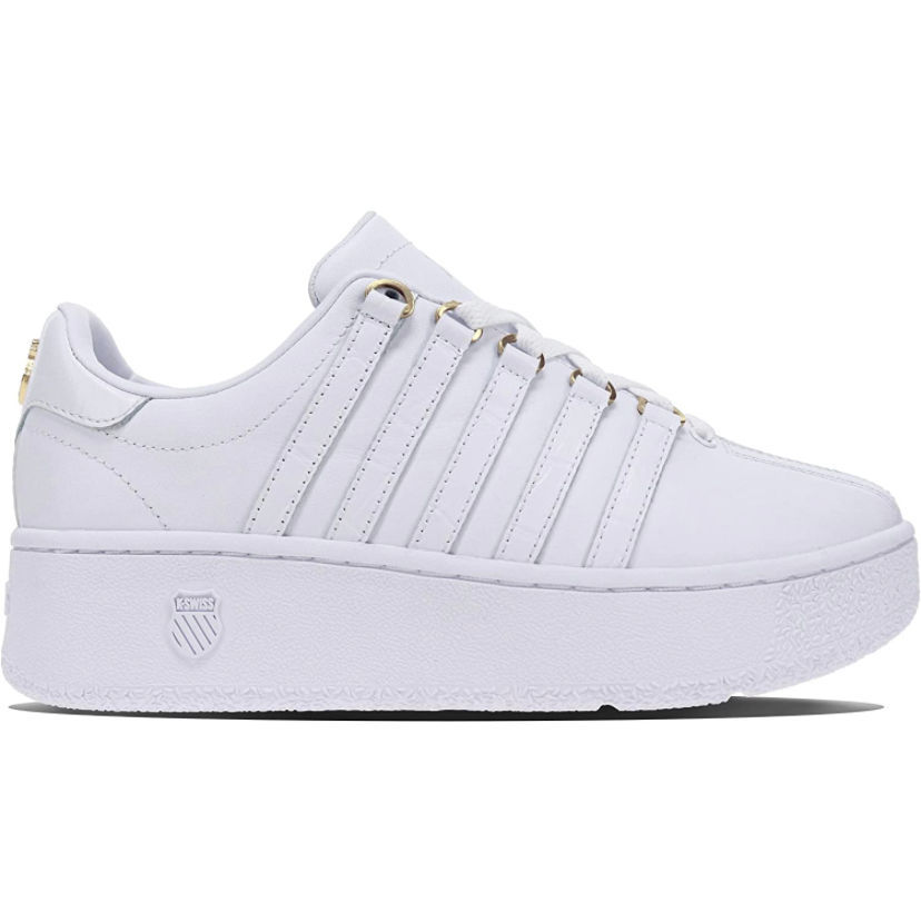 white platform sneakers