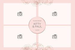 RG collection III pink 22 - 6x4 template frame overlay