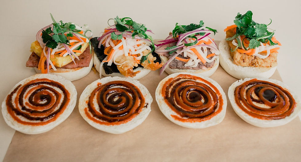 Arranged Food and Objects