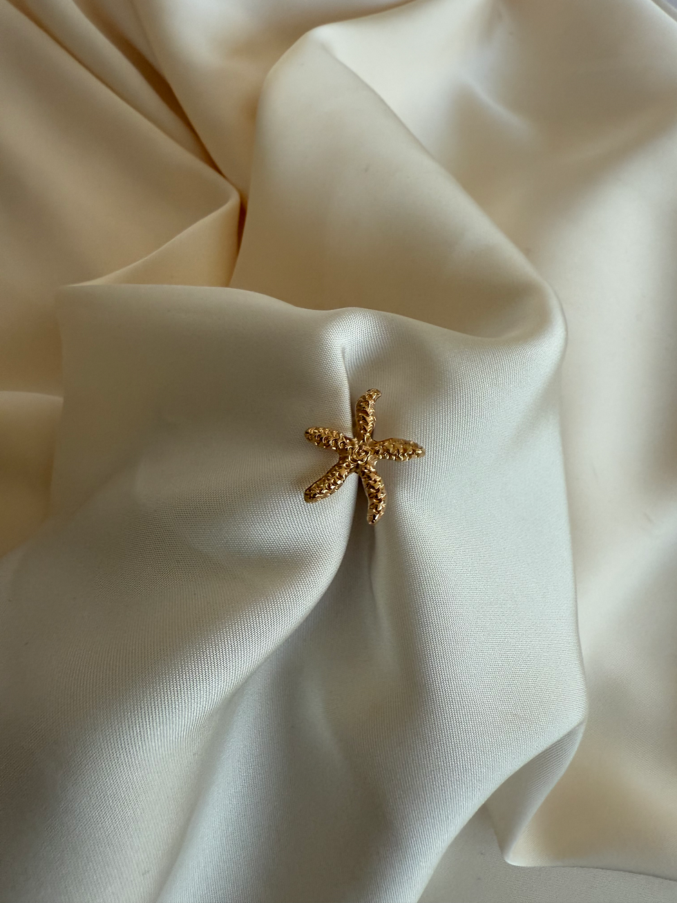 Miniatura: Starfish Gold Earrings